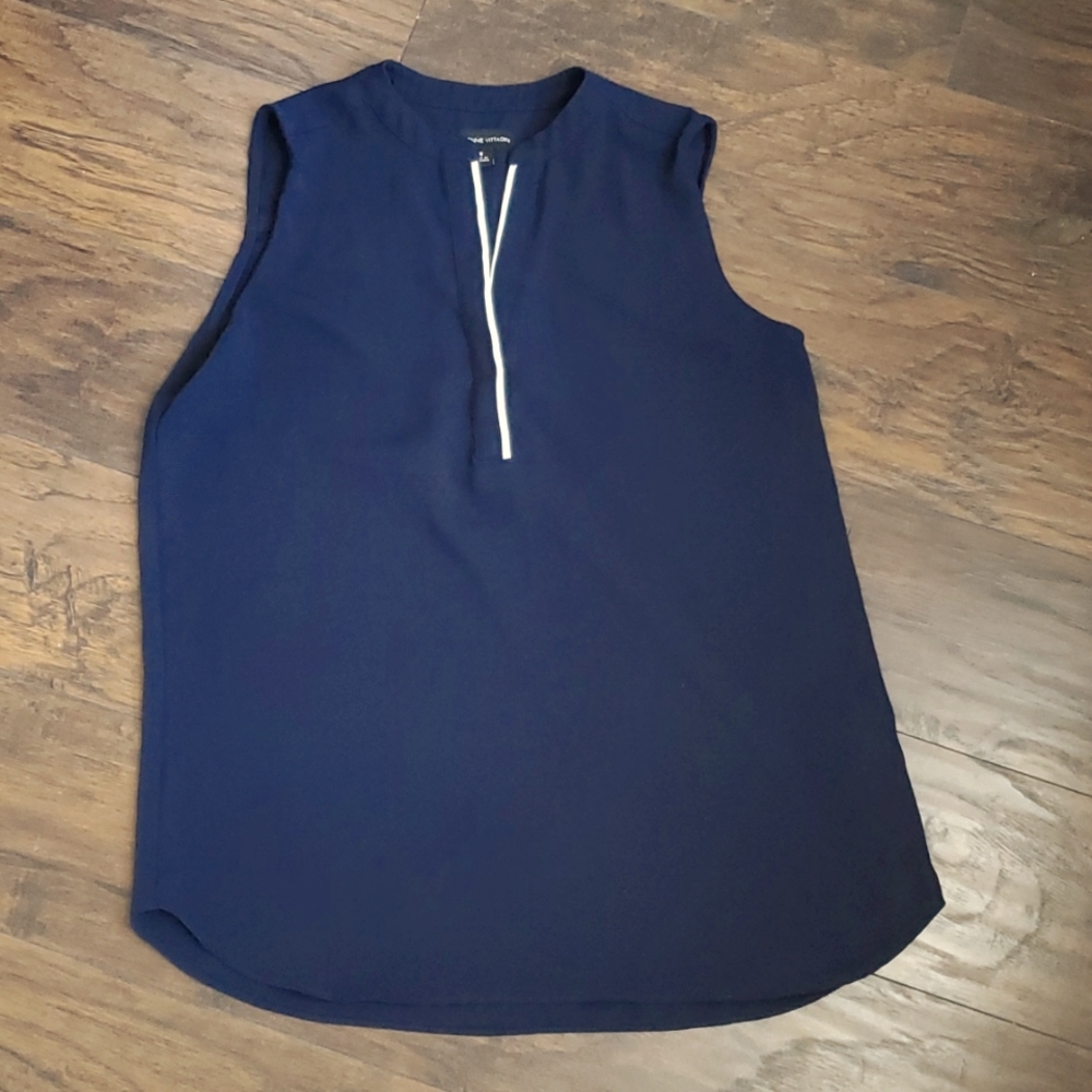 Adrienne Vittadini Sleeveless Blouse szS